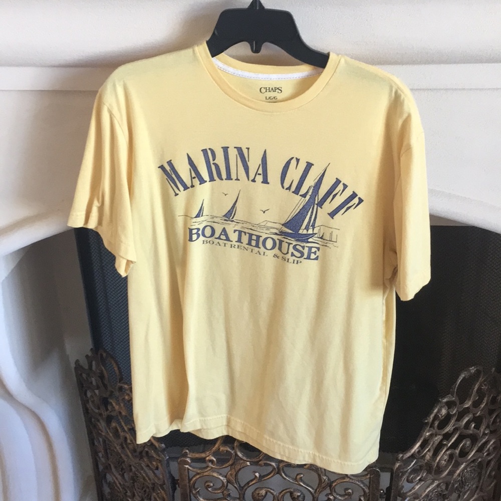 Chaps Marina Cliff Boathouse t-shirt